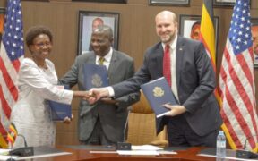 U.S. and Uganda Sign Landmark $2.3 Billion Health Cooperation Framework for Self-Reliance. PHOTO/US Embassy Uganda