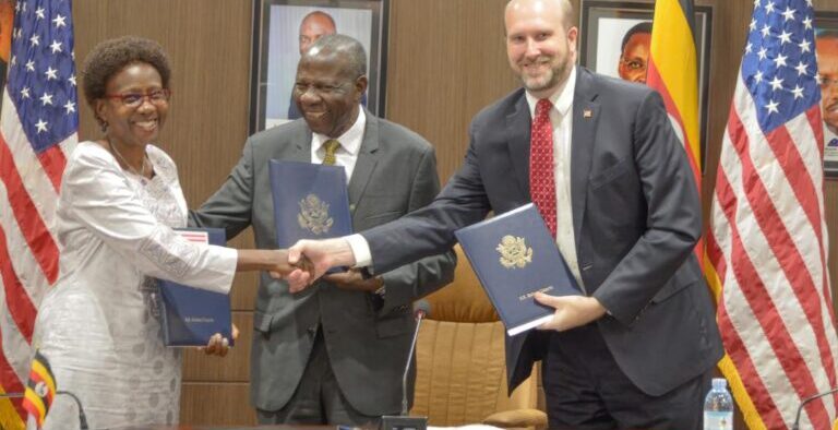 U.S. and Uganda Sign Landmark $2.3 Billion Health Cooperation Framework for Self-Reliance. PHOTO/US Embassy Uganda