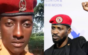 A collage of Lawrence and Bobi Wine. PHOTO/file