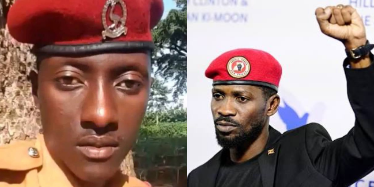 A collage of Lawrence and Bobi Wine. PHOTO/file