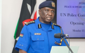 Inspector General Douglas Kanja speaking at past event. PHOTO/pixels