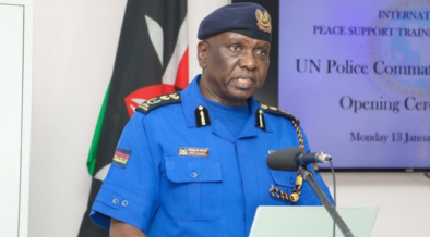 Inspector General Douglas Kanja speaking at past event. PHOTO/pixels