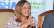 SHA Boss Dr. Mercy Mwangangi speaking at past event. PHOTO/pixels