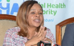 SHA Boss Dr. Mercy Mwangangi speaking at past event. PHOTO/pixels