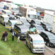KeNHA announces traffic jam along Nairobi-Nakuru road.