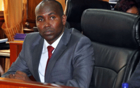 Profile Background of Samburu Senator Steve Lelegwe.