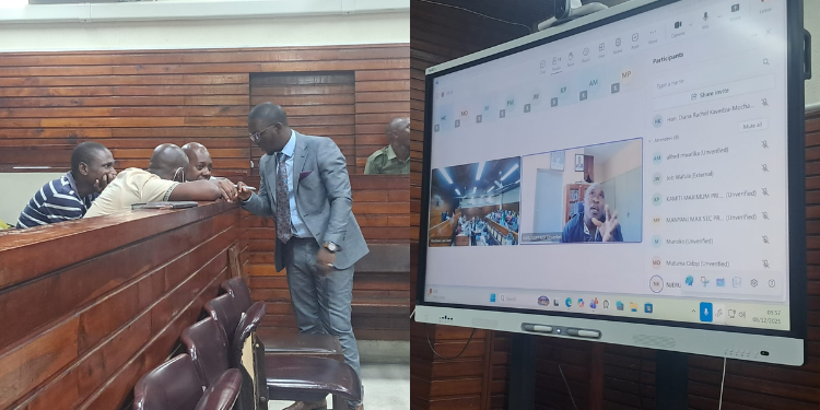 Proceedings during the ongoing Shakahola massacre trial. PHOTO/ODPP. Pastor Paul Mackenzie.