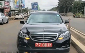 Diplomat Number plate in a high-end vehicle. PHOTO/Pixels