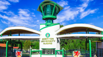 Egerton University gate. PHOTO/pixels