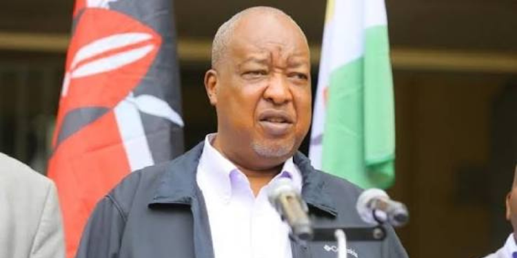 Governor Amos Nyaribo speaking at past event. PHOTO/pixels