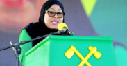 President of Tanzania, Samia Suluhu Hassan image speaking at past event. PHOTO/Pixels