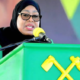 President of Tanzania, Samia Suluhu Hassan image speaking at past event. PHOTO/Pixels