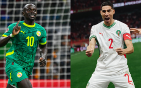A photo collage of Senegal captain Sadio Mané and Morocco captain Achraf Hakimi. PHOTO/Courtesy. AFCON 2025
