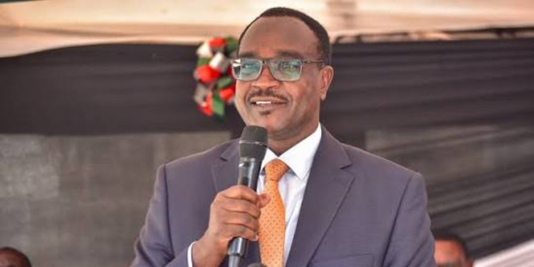 Education CS Julius Ogambo speaking at past event. PHOTO/pixels