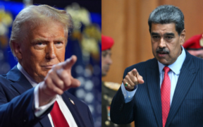 US President Donald Trump and Venezuelan President Nicolás Maduro. PHOTO/ File