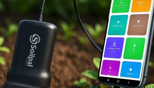 UjuziKilimo, a local Agri-Intelligence company, has launched the solution based on a Smartphone-connected spectral soil sensor