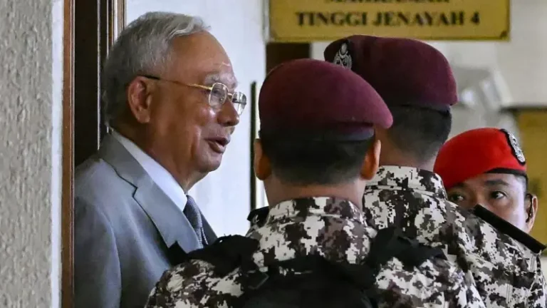 Najib Razak is already serving a six-year jail sentence for a separate case of embezzlement related to 1MDB