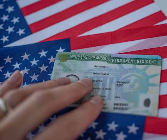 Sample of Green Card for representation. PHOTO/Courtesy