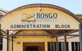 Rongo University administration block. PHOTO/Courtesy