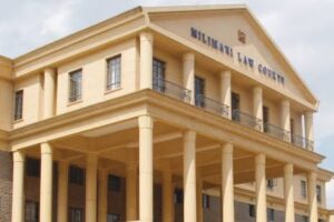Milimani Law Courts structure for illustration purposes. PHOTO/Courtesy