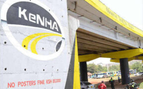 KeNHA sign board for illustration purposes. PHOTO/Courtesy