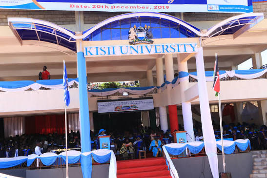 Kisii University chancellor's pavilion for representation. PHOTO/Courtesy 