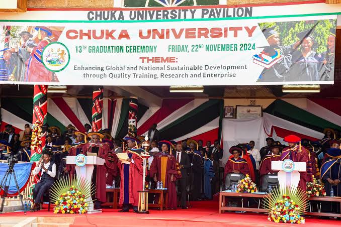 Chuka University Pavilion for representation. PHOTO/NA