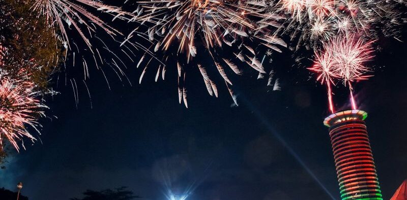 KICC fireworks display 2025