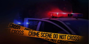 Police Vehicle On A Crime Scene Restricted Area. PHOTO/ File