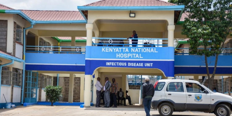 The image shows Kenyatta National Hospital Image/KNH/FB
