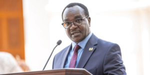 Education CS Julius Ogamba during a visit to the Al-Jamea-tus-Saifiyah Campus in Karen Image/Migos/X