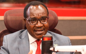 CS Ogamba during a live show on Capital FM discussing a host of current issues in the education sector Image/Migos/X