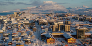 The image shows the Greenland IslandPHOTO/Reuters