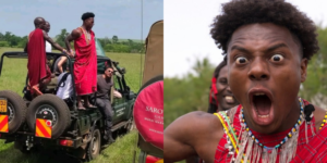 Ishowspeed during his Maasai Mara tourImage/Irl/Acc