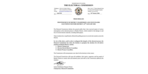 Statement by Electoral Commission of Uganda. PHOTO/ File 