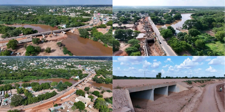 The 150-metre Tana River Bridge Positioned Along the Ukasi–Garissa–Modika (A3) Road. PHOTO/ FILE