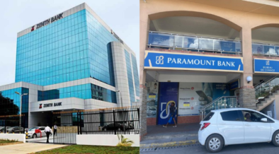 A Photo Collage of Zenith Bank PLC and Paramount Bank Limited. PHOTO/ File