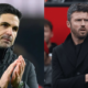 Collage photo of Arsenal's manager Mikel Arteta and the Manchester United's Interim manager Michael Carrick Image/Files