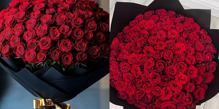 A collage of a close-up of red roses a classic symbol of love and passion PHOTO/Pinterest