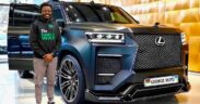 George Ruto with his new 2026 Lexus LX 800. PHOTO/Courtesy
