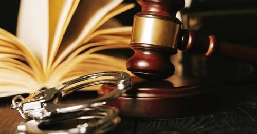 File image of a court harmer.