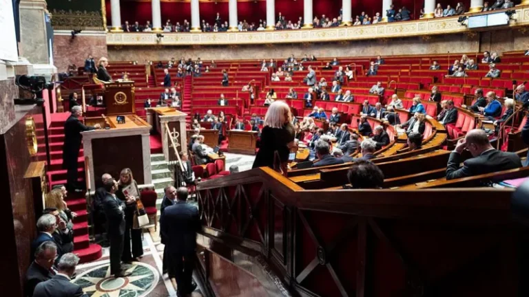 View of the hemicycle at the National Assembly in Paris, France, January 20, 2026 © Sarah Meyssonnier, Reuters