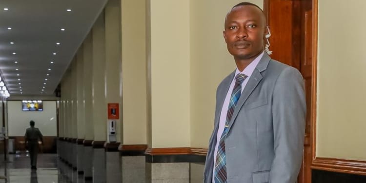 Corporal John Lwane Lumumba. PHOTO/Kingi X.