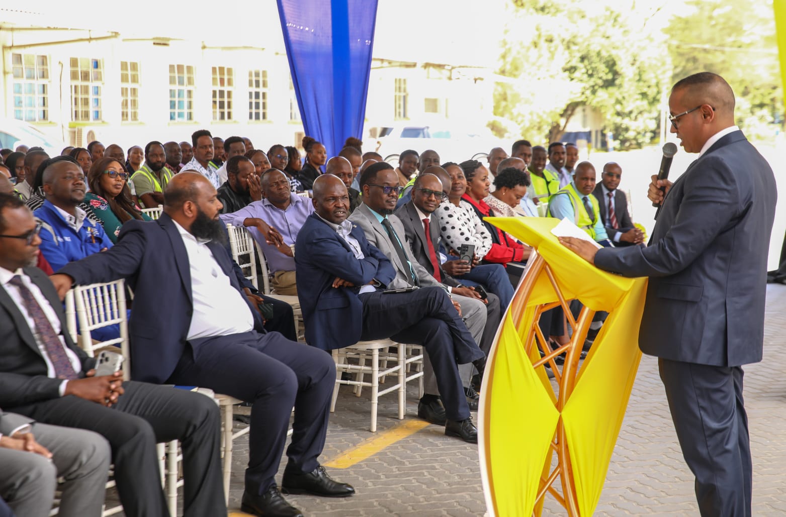 Amsons Group Managing Director Edha Nahdi confirmed that plans are at an advanced stage to facilitate investments valued at more than US$ 200 million (Ksh25.7 billion) to support the strategic business turnaround and modernisation of EAPC's manufacturing infrastructure. PHOTO/FILE.