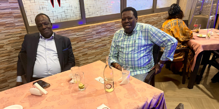 DAP-K Party leader Eugene Wamalwa met Cooperative Cabinet Secretary (CS) Wycliffe Oparanya days after hinting at working with him.