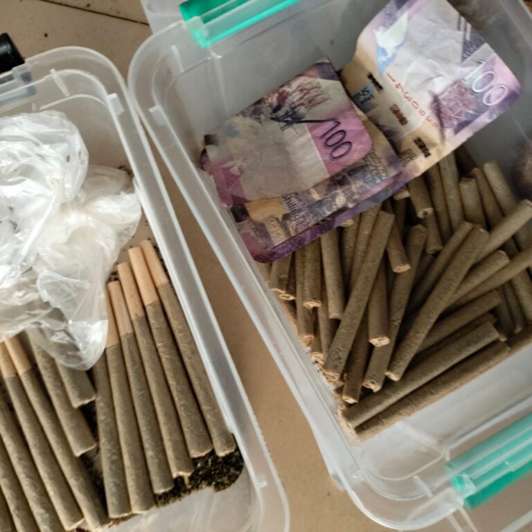 Narcotics substances recovered by DCI after arresting the suspect, Paul Mwangi Karanja, operator of East Butchery in Marurui area. PHOTO/DCI Kenya/X