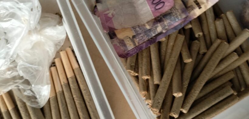 Narcotics substances recovered by DCI after arresting the suspect, Paul Mwangi Karanja, operator of East Butchery in Marurui area. PHOTO/DCI Kenya/X