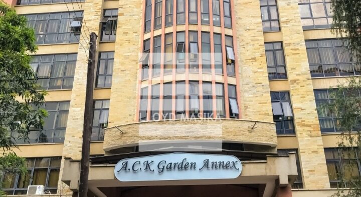 The photo shows the exterior of ACK Garden House,the office block where KUCCPS is based Image/Loyd Masika