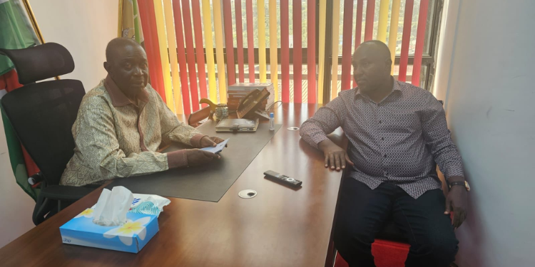 Junet Mohamed Meets Oburu Odinga Amid Dispute with Edwin Sifuna