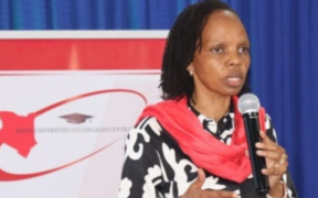 KUCCPS CEO Agnes Mercy Wahome. PHOTO